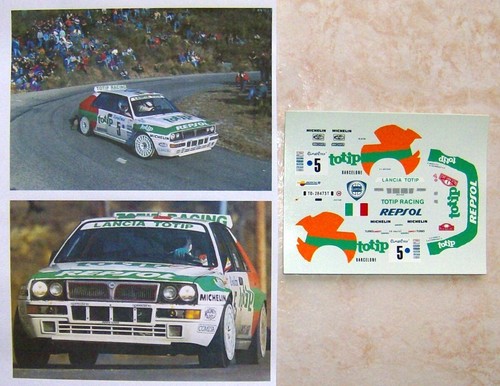 Lancia delta rallye monte - delta,