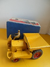 Vintage Boxed Dinky Supertoys No. 562 Dumper Truck Yellow avec boite