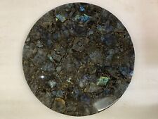 Table Ronde En Labradorite De