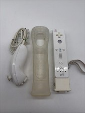Wiimote Nunchuk Wii Motion Plus Blancs Nintendo Complet Fonctionnel r33