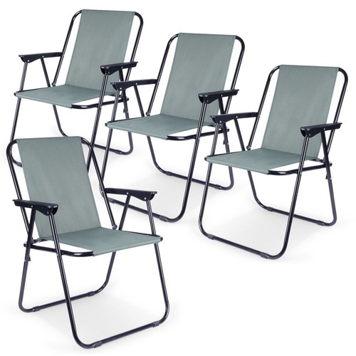 Chaise camping pliante 4pcs - chaise,