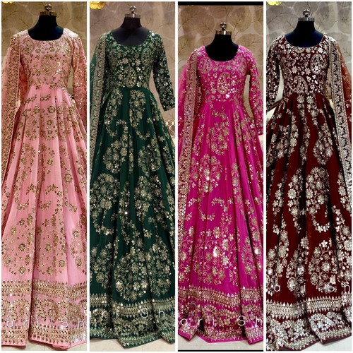 Bollywood party wear anarkali - bollywood,
