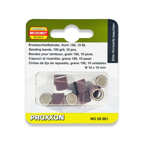 Proxxon sanding drums 150 grit - proxxon,