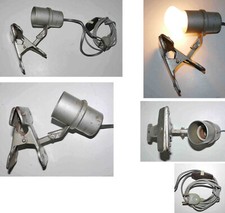 Spot pince lampes vintage en