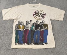 vintage 90’s Beverly Hills 90210 Full Cast Shirt Single Stitch tee FOTL