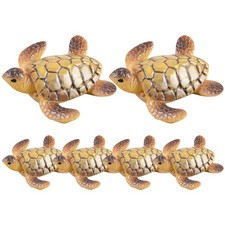  6 Pcs Ornements De Tortues