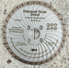 125 Mm Disque De Diamant Turbo Pour Granit Et Béton Avec NL Lamello