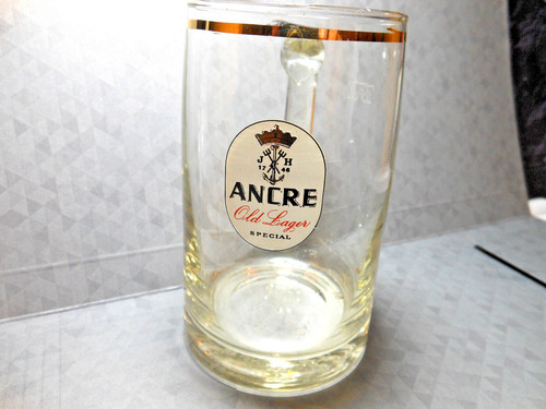 Chope bière ancre - chope, old