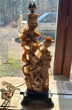 PIED DE LAMPE ANCIEN GUECHAS