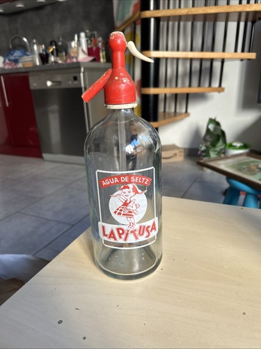 Ancien siphon espagnol agua - siphon,