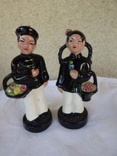Figurine couple de chinois en