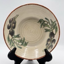 Williams-Sonoma Jardin Potager Olives Pasta Bowl Large 9.5” Italy Rustic