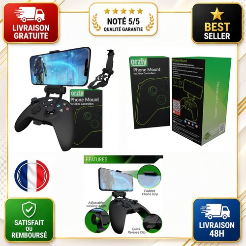 Support téléphone manette