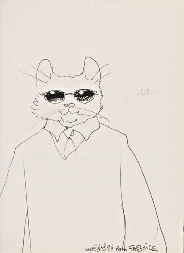 Moebius les yeux - -, chat