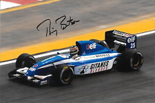 Thierry Boutsen SIGNED  F1 Ligier Renault JS37  Mexican Grand Prix 1992