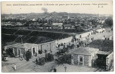 CPA UNDER WOOD WATCH - ENTRY OF THE COUNTRY THROUGH THE DOOR OF AVRON - GRANT