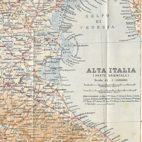 Alta italia - (parte, orientale)
