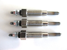 3 Glow Plugs Fits Iseki 6281-410-0100-0, 6281410010000, 6281-410-028-10,