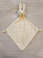 Doudou Plat Lange Lapin Blanc