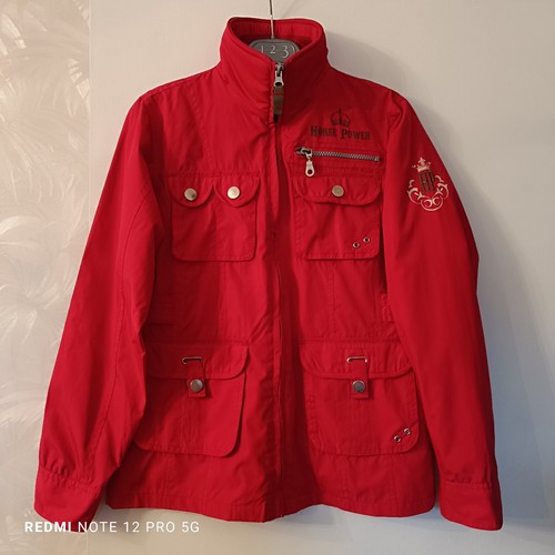 Horse power parka rouge - power,