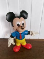Antique 1968 WALT DISNEY FRANCE POUET DELACOSTE MICKEY WALT DISNEY FRANCE 26cm Figure Toy