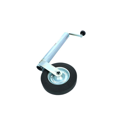 Roue jockey 200x50mm - 200x50mm, tube