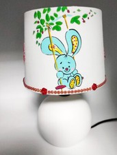 LAMPE DE CHEVET PEINT MAIN