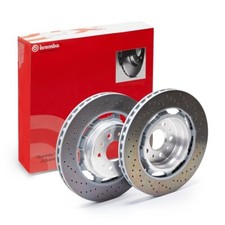 Kit 2 Disques Arrières 350Mm Brembo Alfa Romeo Giulia 2.9 Quadrifoglio Verde