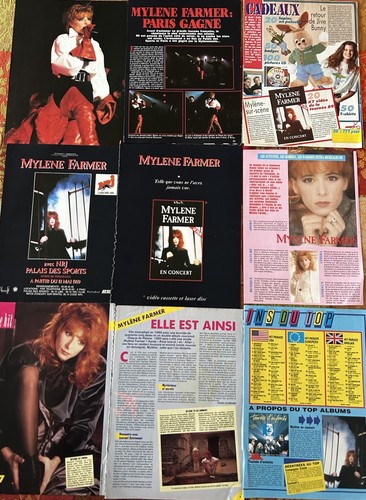 Mylene farmer presse années - mylene,