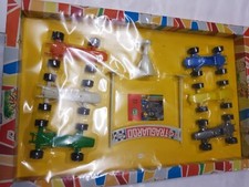 1960's NoTin toy (plastic) Canè-Italy RACING SET with 6 models Mint in packaging