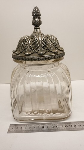 Ancienne bonbonnière verre - en,