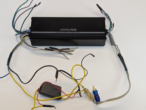 Alpine ktp 445a channel - 4, 40w