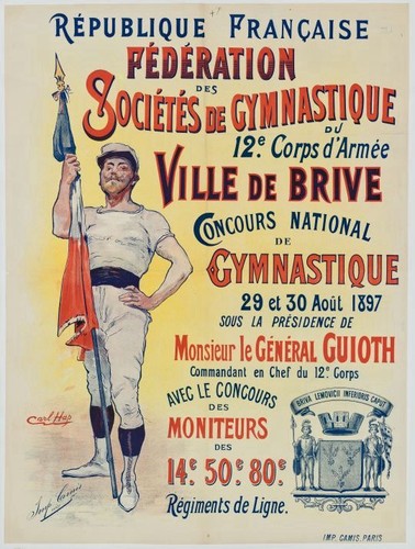 Affiche poster brive 1897 - poster.brive,