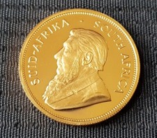 AFRIQUE DU SUD Krugerrand OR. Année 1976 PREUVE. 6 600 pièces frappées. Poids...