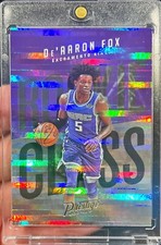 2017-18 Panini Prestige DeAaron Fox Rookie Class Horizon Holo Card #5 RC