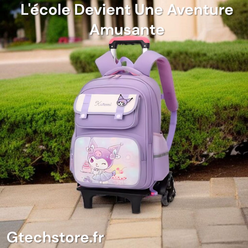Sac dos roulettes pour - À,