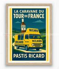 🚐 Affiche Vintage PASTIS