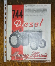catalogue tracteur 744 diesel