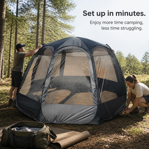 Tente camping familiale 8 - familiale, 5-8