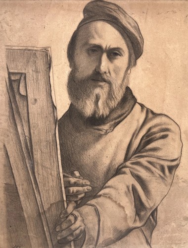 Dessin ancien signé - ancien,