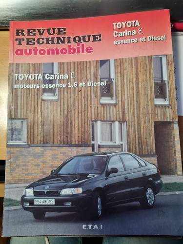 Revue technique auto - auto, toyota