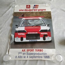 Affiche ancienne Garage