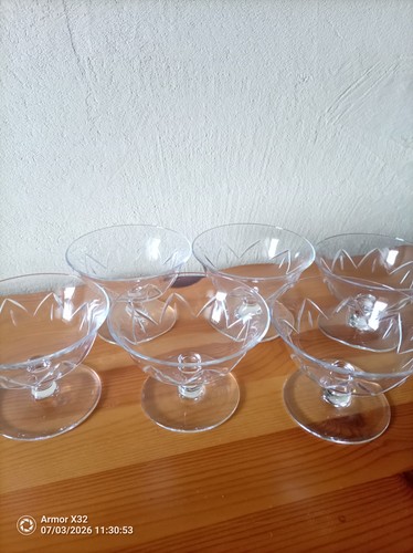 Coupes champagne cristal - coupes, a