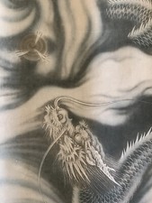 japanese hanging scroll dragon