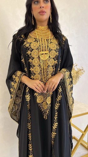 Robe longue caftan dubai abaya - caftan,