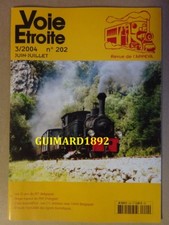 Voie étroite n°202 juin 2004 PFT (Belgique) PKP (Pologne)