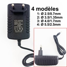 12V 2A 2000mA UE Plug Chargeur