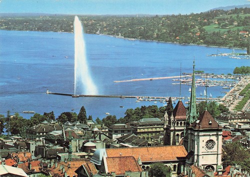 Suisse geneve jet eau - le,