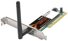 Carte wifi D-LINK DWA-510 Wireless G Desktop Adapter - 54 Mbps - PCI - FRANCE / 