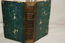 ALMANACH ROYAL OFFICIEL DE BELGIQUE 1846 TARLIER HARALDIQUE RELIURE